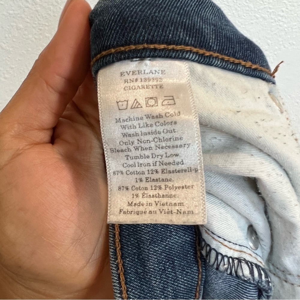 Everlane- Authentic Straight Button Fly Cigarette… - image 6